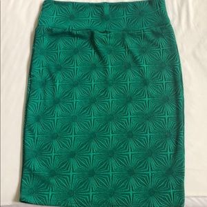 Green Cassie skirt